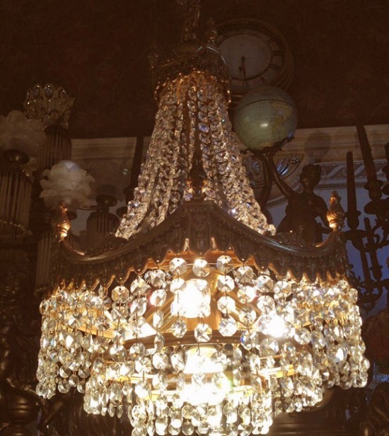 Vk3037 antieke kroonluchter kristal 3