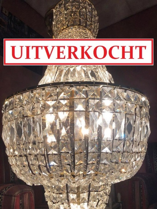 Vk3044 4   kristallen kroonluchter  zakkroonluchter