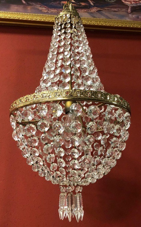 Vk3049 7 kristallen kroonluchter