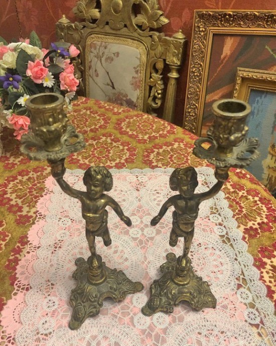 Vl k8019 koperen kandelaars 3