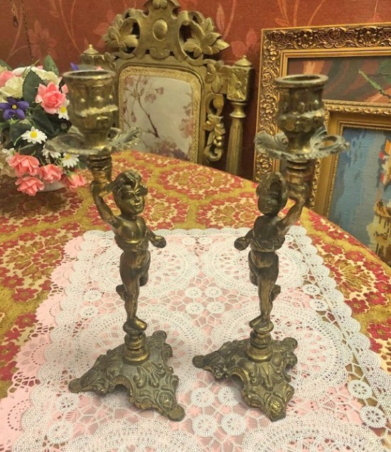 Vl k8019 koperen kandelaars 5