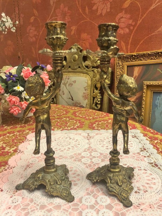 Vl k8019 koperen kandelaars 6