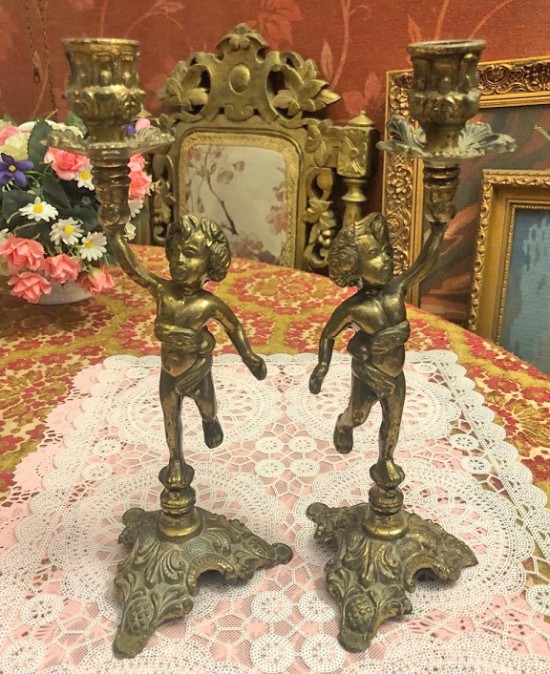 Vl k8019 koperen kandelaars 7