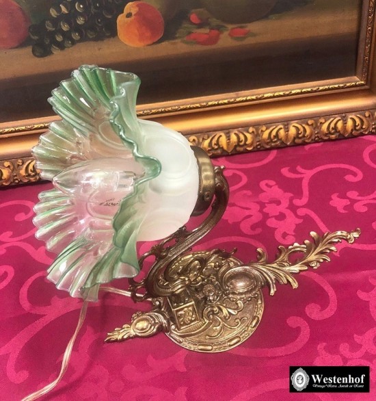 Vpl5056 3 wandlamp antiek