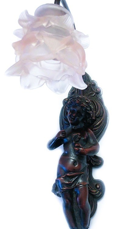 Vpl5091 3 lamp met engel beeld