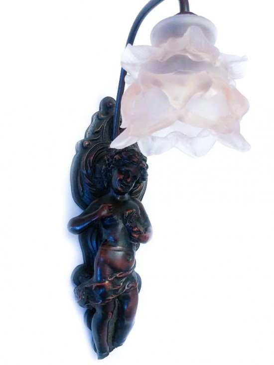 Vpl5091 6 lamp met engel beeld