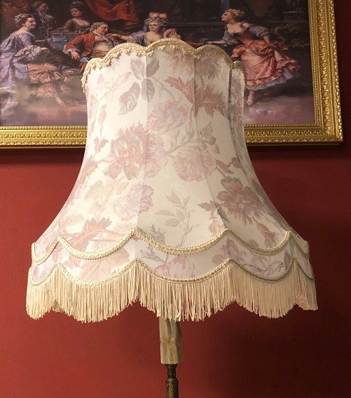 Vsl708 7   brocante staande lamp   antiek