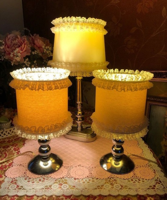 Vtl1064 vintage tafellampen creme 2