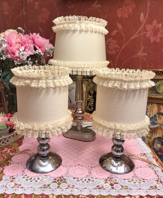 Vtl1064 vintage tafellampen creme 8