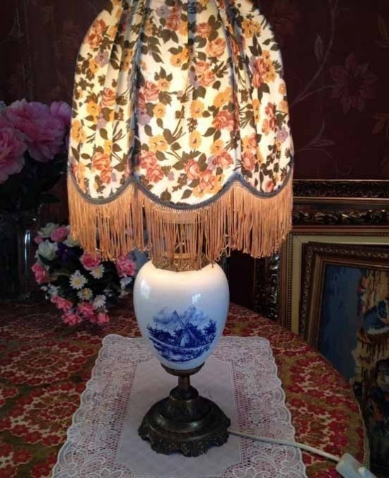 Vtl1087 1   tafellamp delfts blauw messing