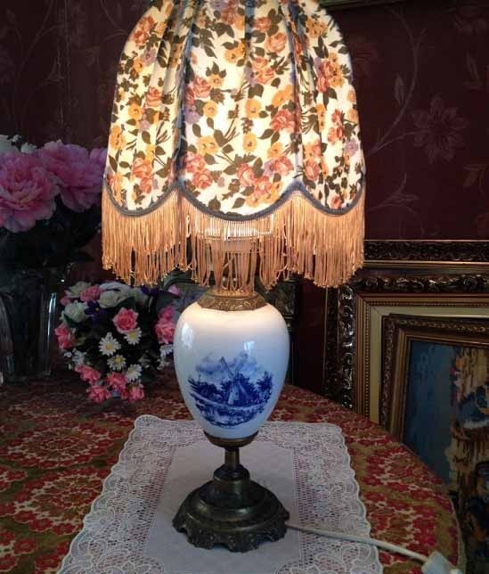 Vtl1087 2   tafellamp delfts blauw