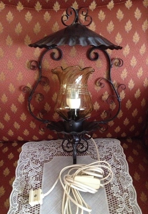 Vw2027 wandlamp vintage zwart goud 1