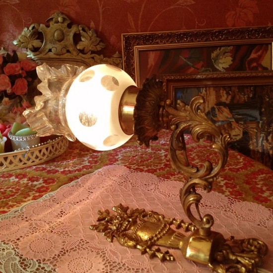 Vw2028 wandlamp antiek 10