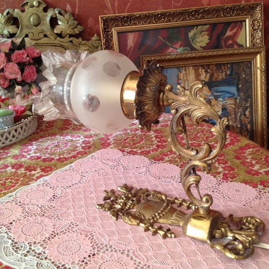 Vw2028 wandlamp antiek 4