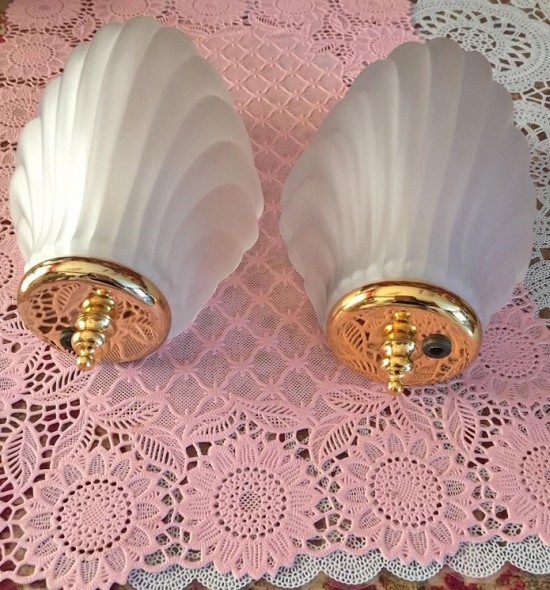 Vw231 2x wandlampen set 4