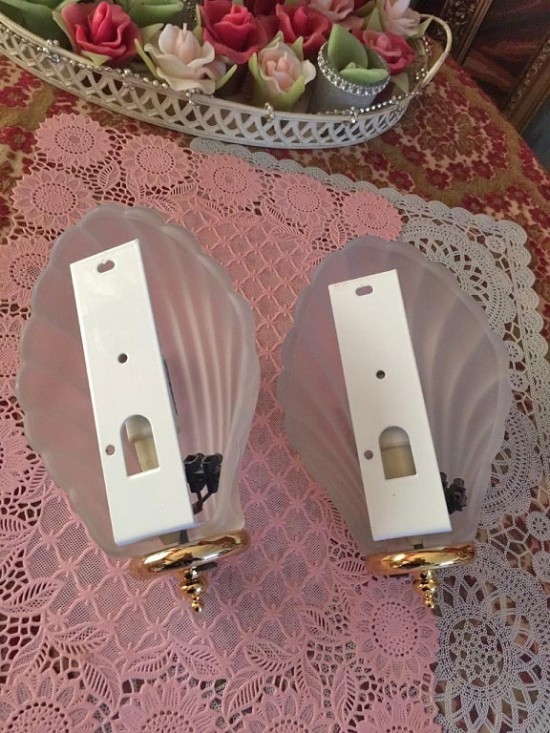 Vw231 2x wandlampen set 6