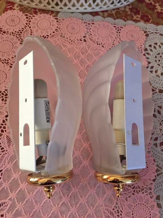 Vw231 2x wandlampen set 7