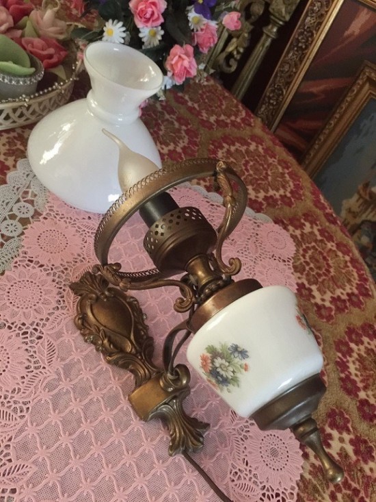 Vw232 wandlamp antiek 7