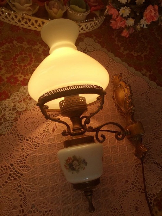 Vw232 wandlamp antiek 8