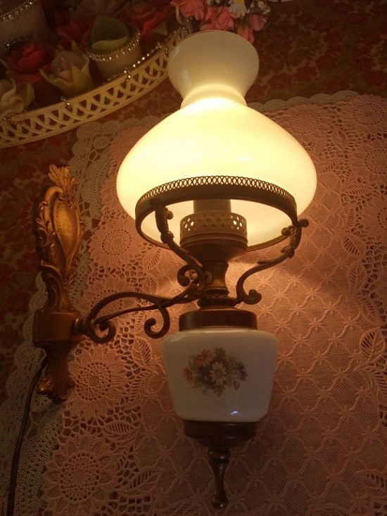 Vw232 wandlamp antiek 9