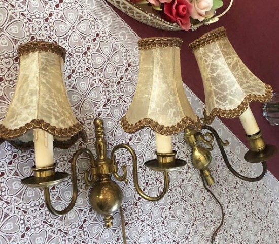 Vw285 5   wandlampen antiek