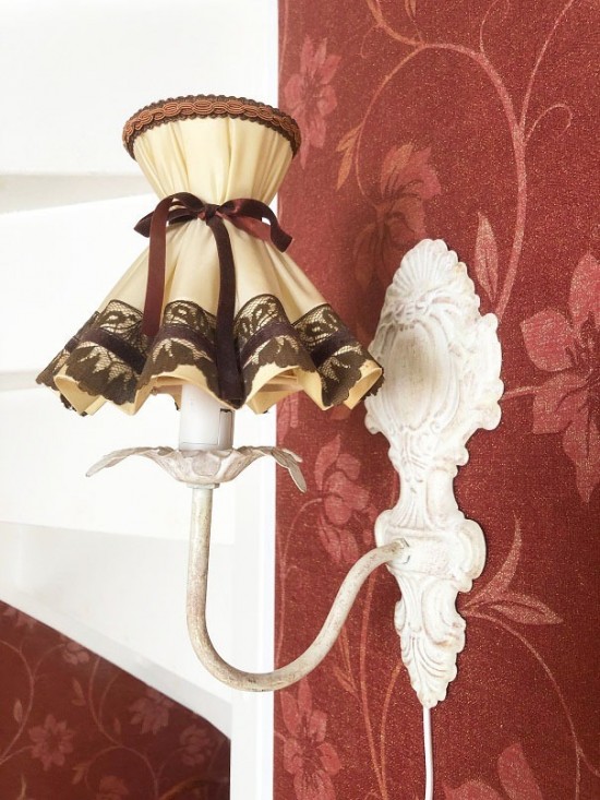 Vw293 3 brocante wandlamp