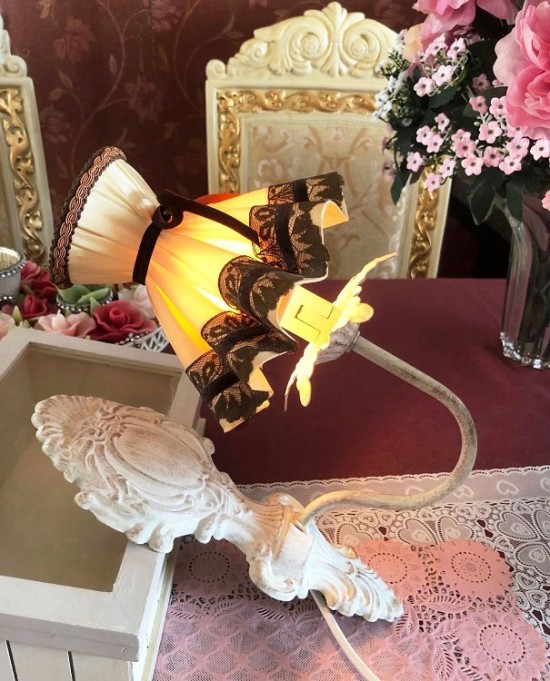 Vw293 9 brocante wandlamp