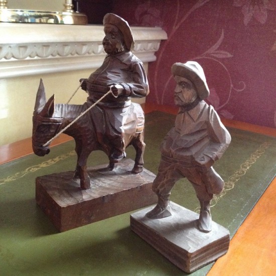 Vz b1040  houten beeld man