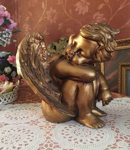 Vz b1043 engel beeld goud 1