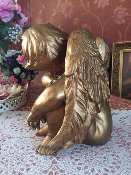 Vz b1043 engel beeld goud 2