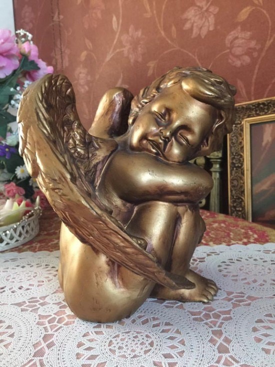 Vz b1043 engel beeld goud 4