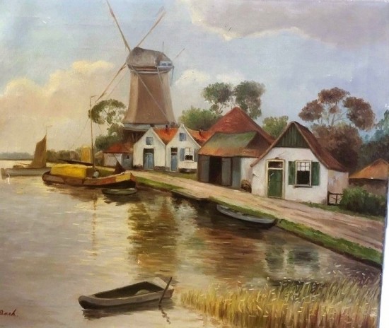 Vz b1324 2   schilderij molen