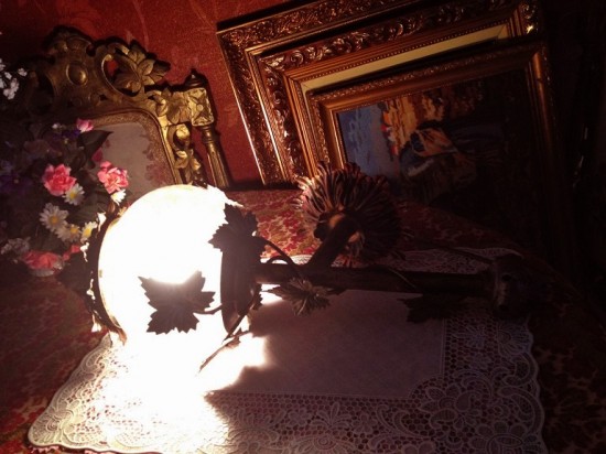 Wandlamp ijzer antiek retro 1