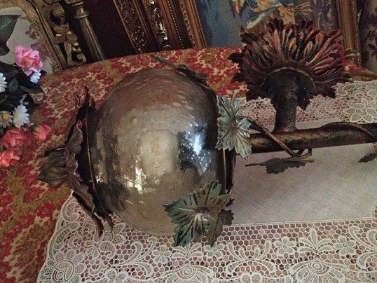 Wandlamp ijzer antiek retro 3