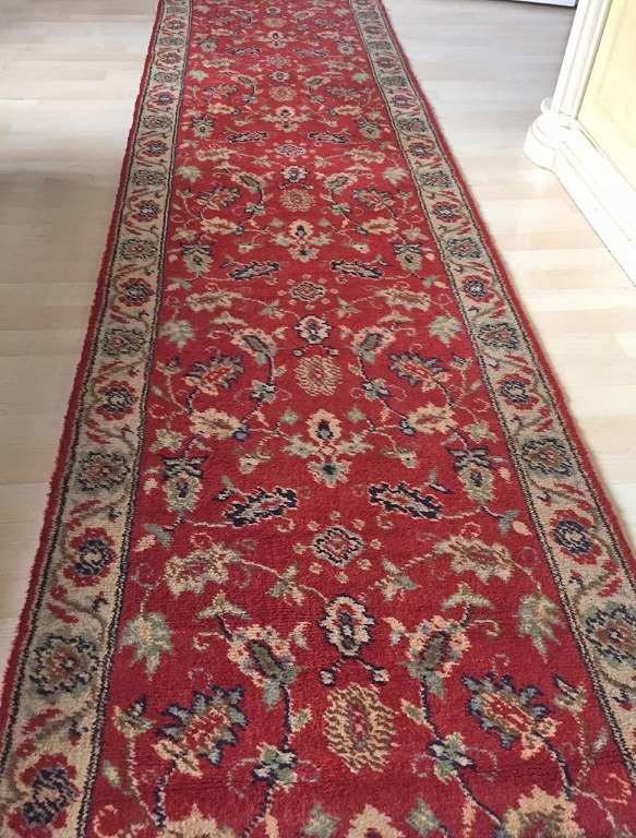 royalty niet Als reactie op de Handgeknoopt tabriz loper/hal/gang perzisch/oosters tapijt klassiek,wol  vintage/retro 250x70 cm-rood - Lopers tapijten - Westenhof