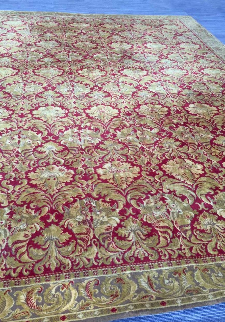 Site lijn twijfel geweer Groot barok wollen tapijt/vloerkleed vintage/retro klassiek goud,rood 400x300 cm - Tapijten / Vloerkleden - Westenhof Site lijn twijfel geweer Groot barok wollen tapijt/vloerkleed vintage/retro klassiek goud,rood 400x300 cm - Tapijten / Vloerkleden - Westenhof